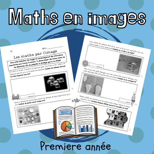 Évaluation - Maths par l'image - Les animaux (1re)