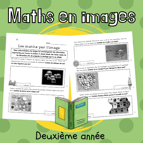 Évaluation - Maths par l'image - Les animaux (2e)