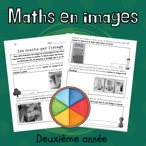 Évaluation - Maths par l'image - Jeux (2e)