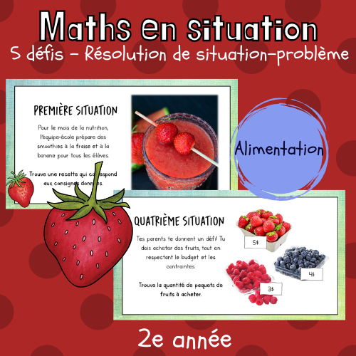 Maths en situation - Alimentation (2e)
