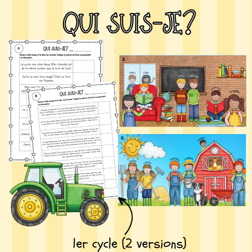 Qui suis-je? - Bibliothèque et ferme