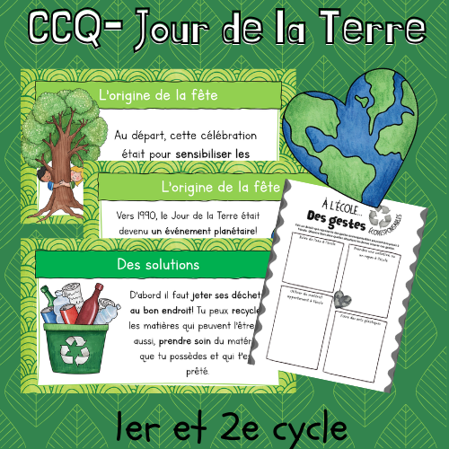 À la découverte du... Jour de la Terre