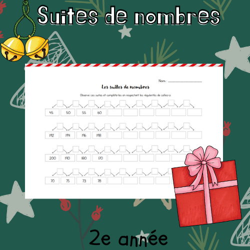 Activité - Suite de nombres (2e)