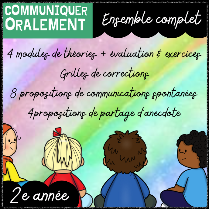 Ensemble - Communiquer oralement (2e année)