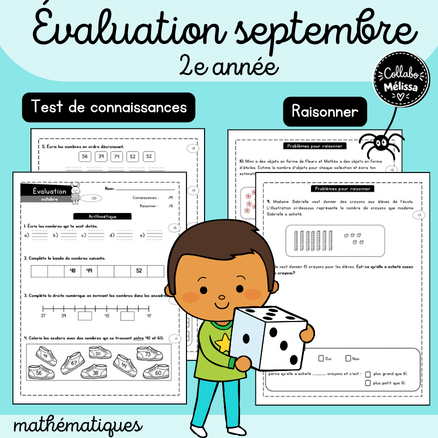 Évaluations - Septembre (2e)