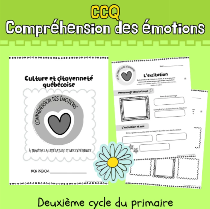 CCQ - Compréhension des émotions (2e cycle)