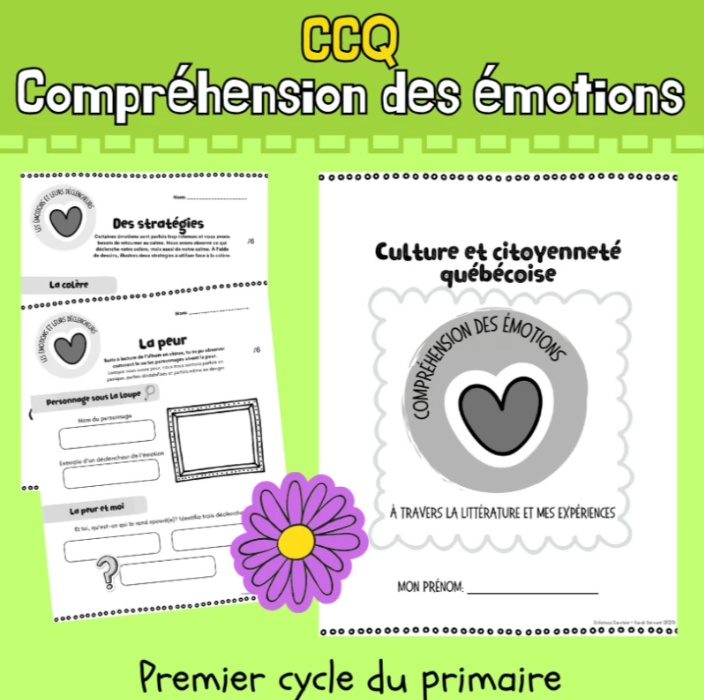 CCQ - Compréhension des émotions (1er cycle)