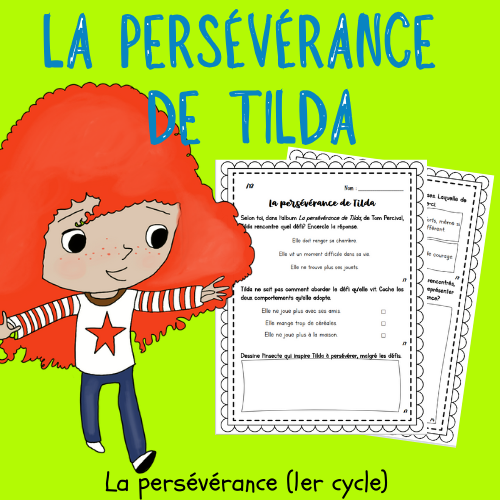 Littérature jeunesse - La persévérance de Tilda