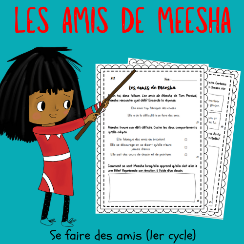 Littérature jeunesse - Les amis de Meesha