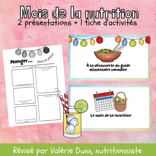 Ensemble - Mois de la nutrition