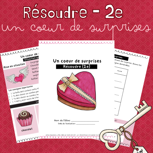 Situation-problème - Un coeur de surprises (2e)