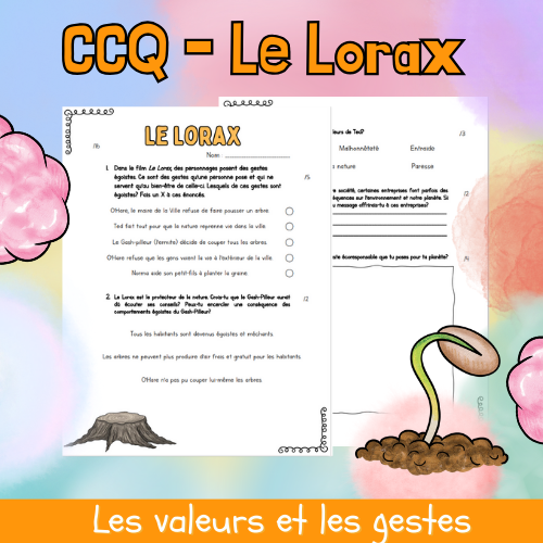 CCQ - Le lorax