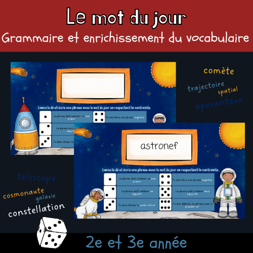 Le mot du jour - L'espace