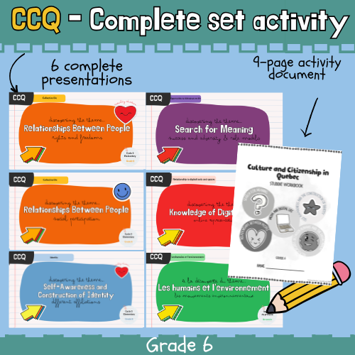 CCQ - Complete activity set (Grade 6) (English version)