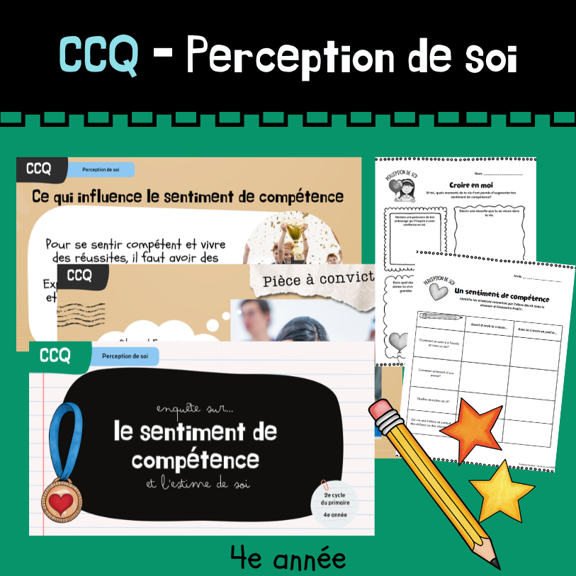 CCQ - Enquête - Croire en ses compétences (4e)