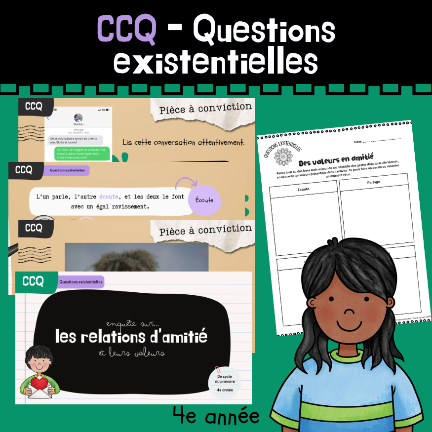 CCQ - Enquête - L'amitié (4e)