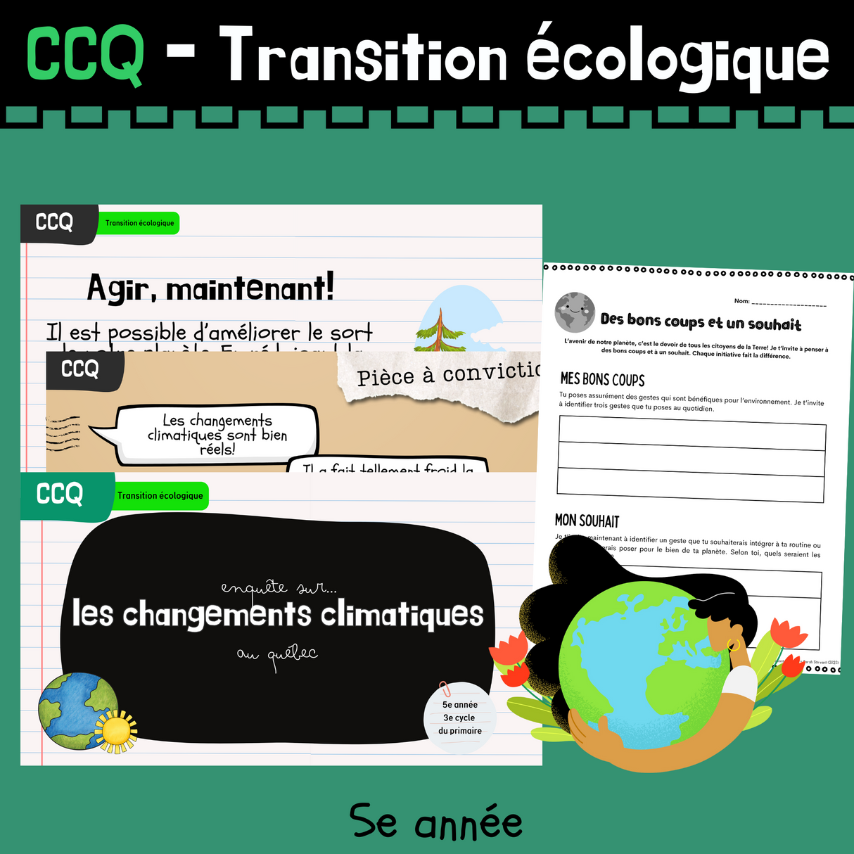 CCQ - Enquête - Changements climatiques (5e)