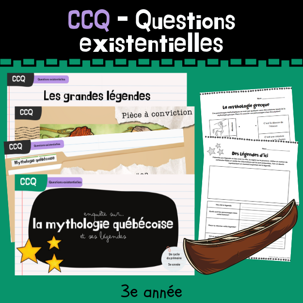 CCQ - Enquête - Mythologie québécoise (3e)