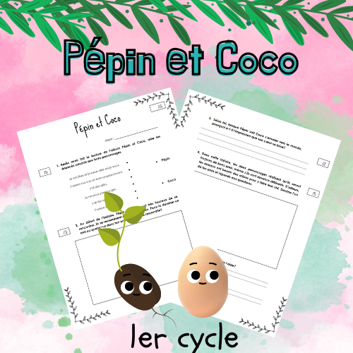 Littérature jeunesse - Pépin et Coco