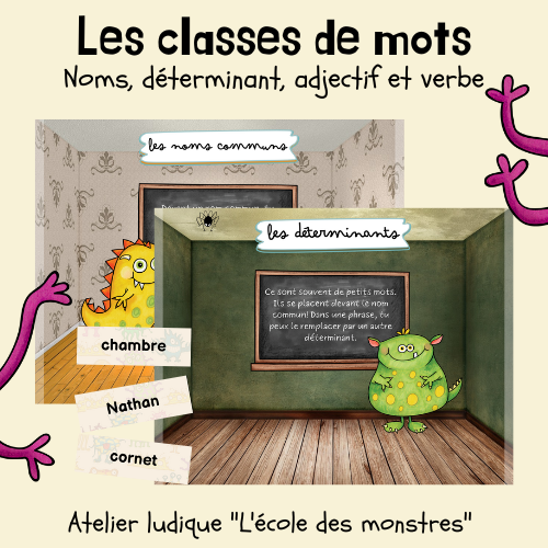 Atelier - L'école des monstres
