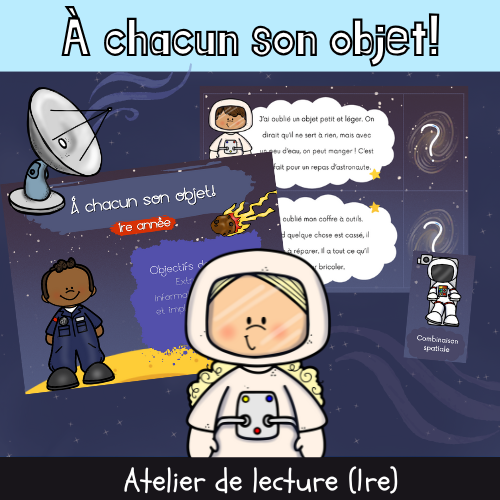Atelier de lecture - À chacun son objet (1re)