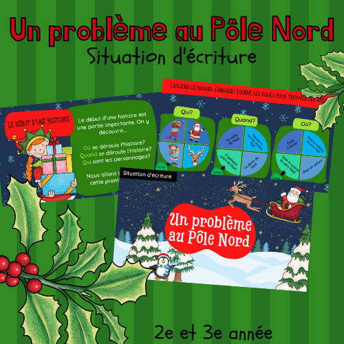 Situation d'écriture - Problème au Pôle Nord