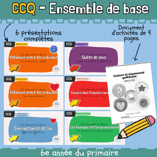 CCQ - Ensemble de base (6e)