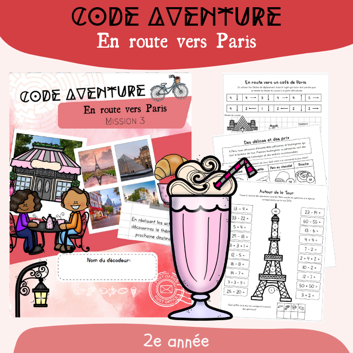 Code aventure #3 - En route vers Paris (2e)