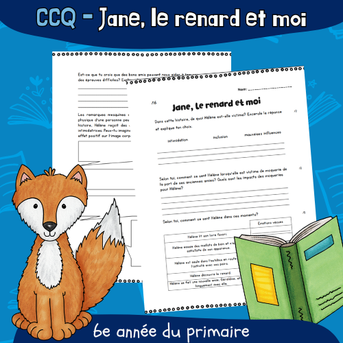 CCQ - Jane, le renard et moi (6e)