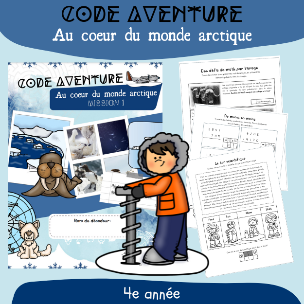 Code aventure #1 - Au coeur du monde arctique (4e)