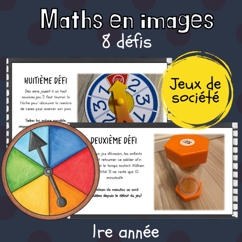 Maths par l'image - Les jeux de société (1re)