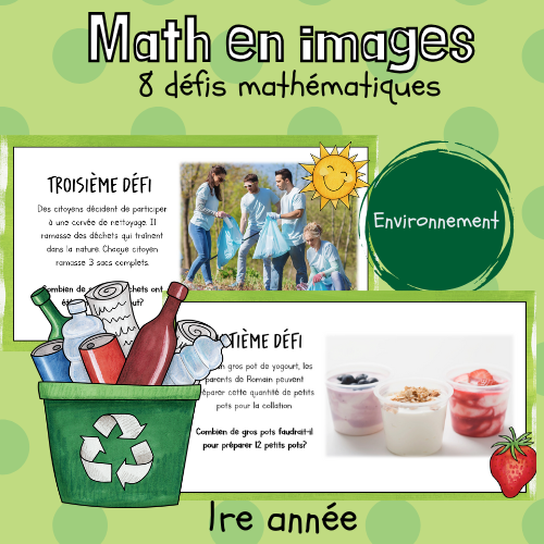 Maths par l'image - Environnement (1re)