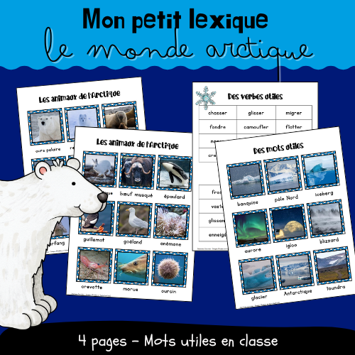 Mon petit lexique - Le monde arctique