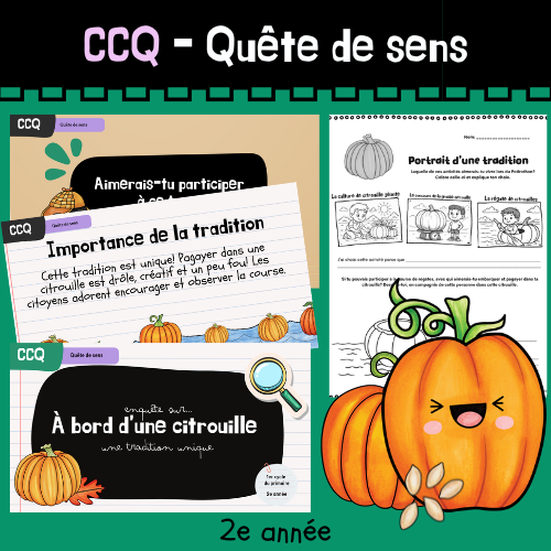 CCQ - Enquête - À bord d'une citrouille (2e)