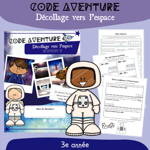 Code aventure #2 - Décollage vers l'espace (3e)
