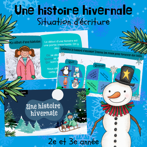 Situation d'écriture - Une histoire hivernale