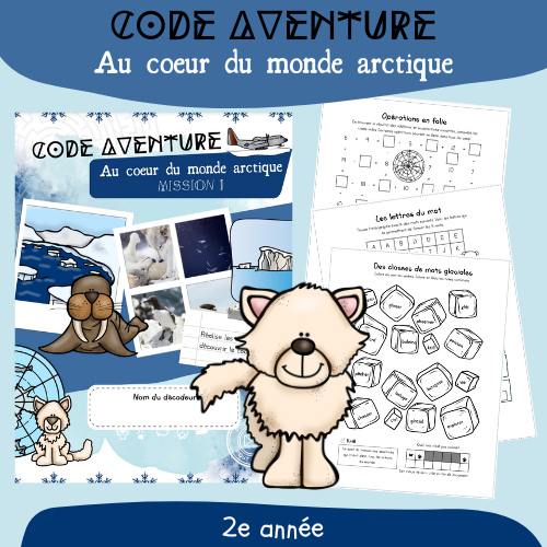 Code aventure #1 - Au coeur du monde arctique (2e)