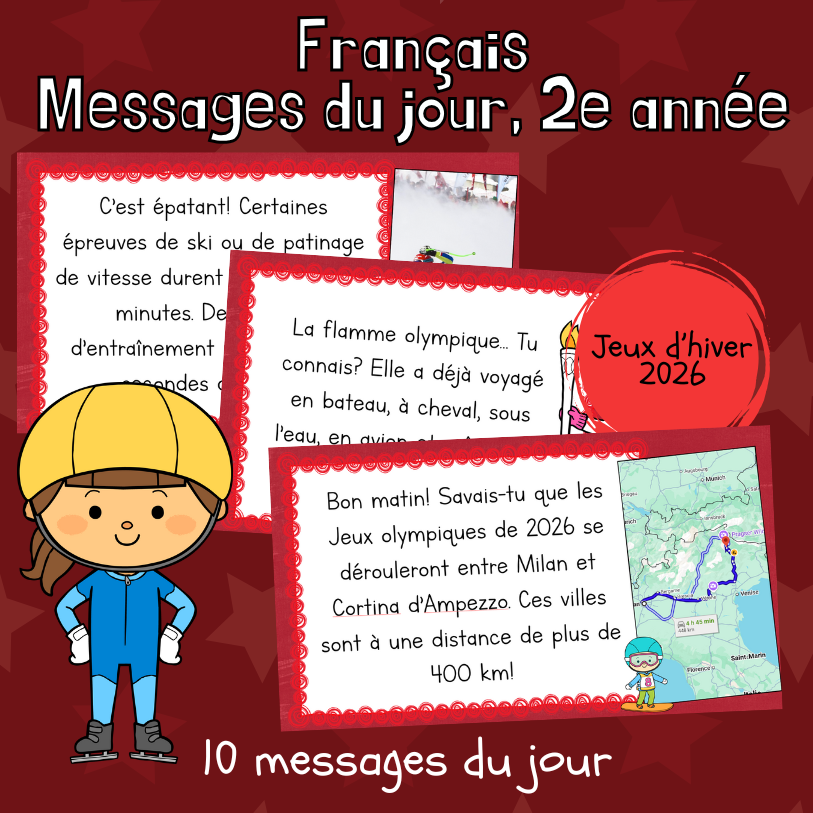 10 messages du jour - Les Jeux d'hiver 2026