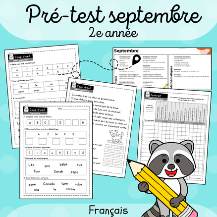 Pré-test - Septembre (2e)