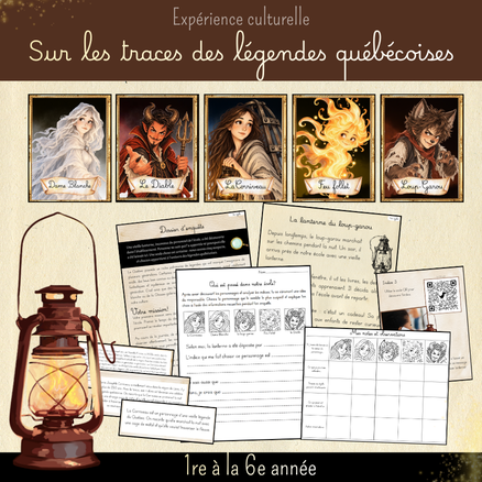 Expérience culturelle - Sur les traces de nos légendes québécoises