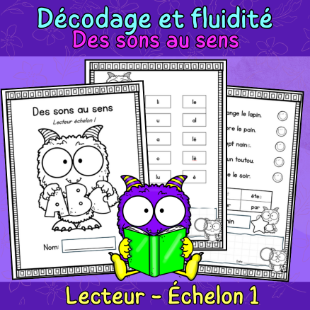 Des sons au sens - Échelon 1