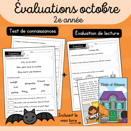 Évaluations - Octobre (2e)