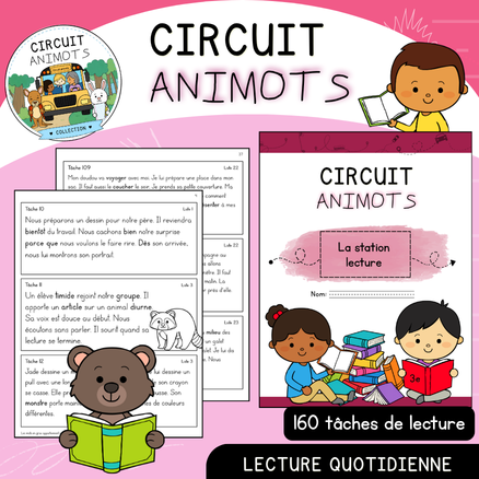 Circuit Animots - Station lecture (3e)