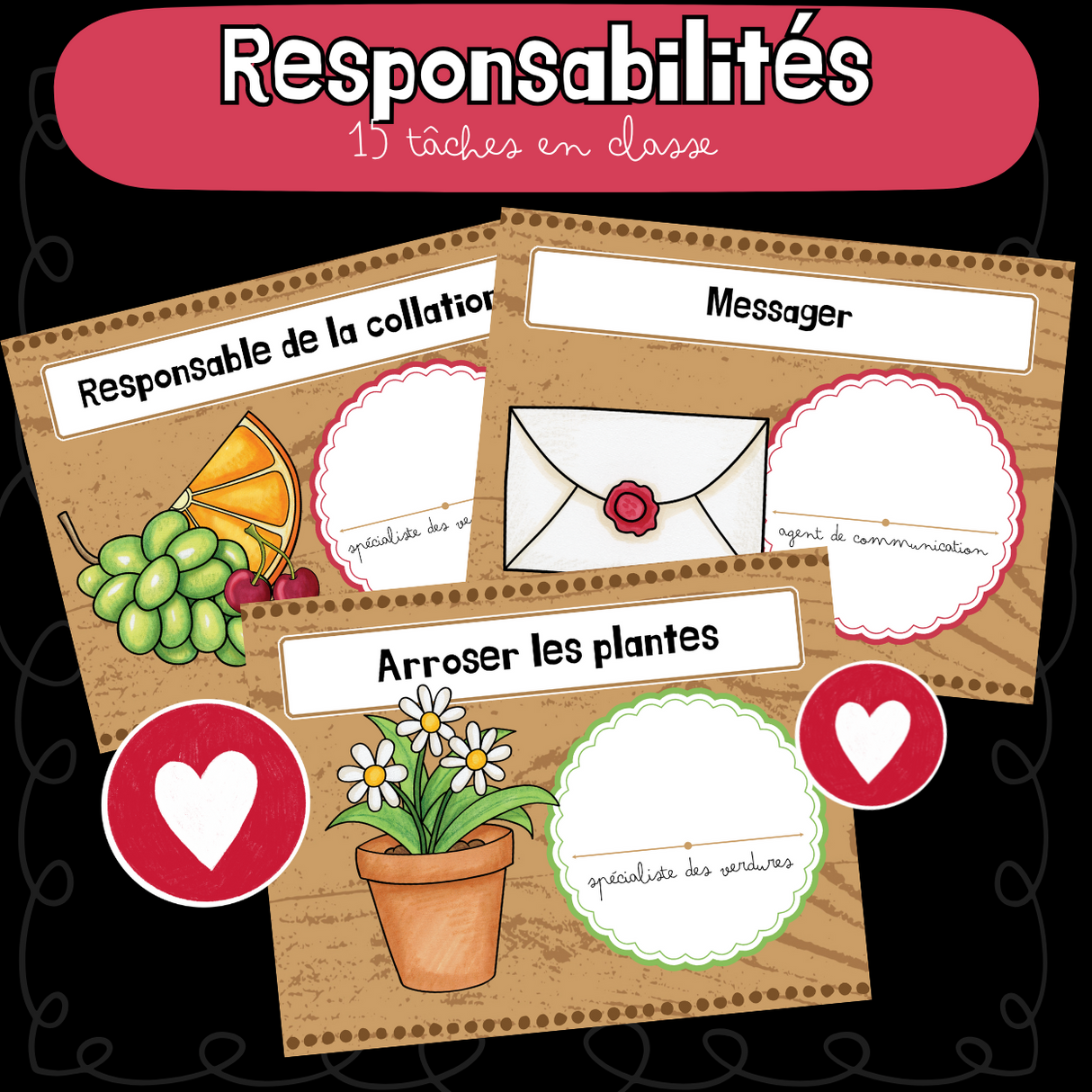 15 responsabilités