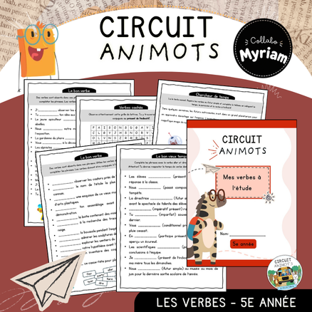 Circuit Animots - Les verbes (5e)