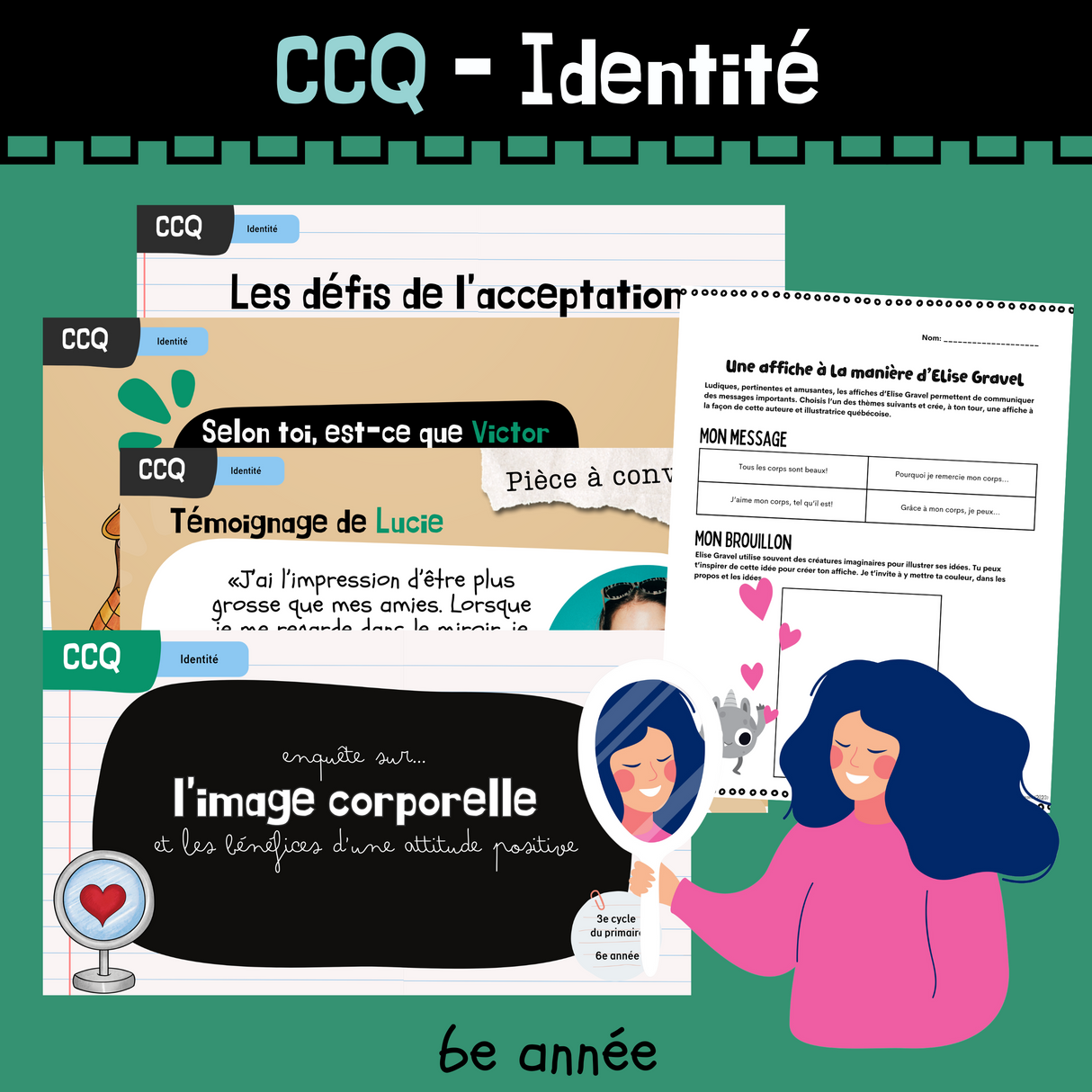 CCQ - Enquête - Image corporelle (6e)