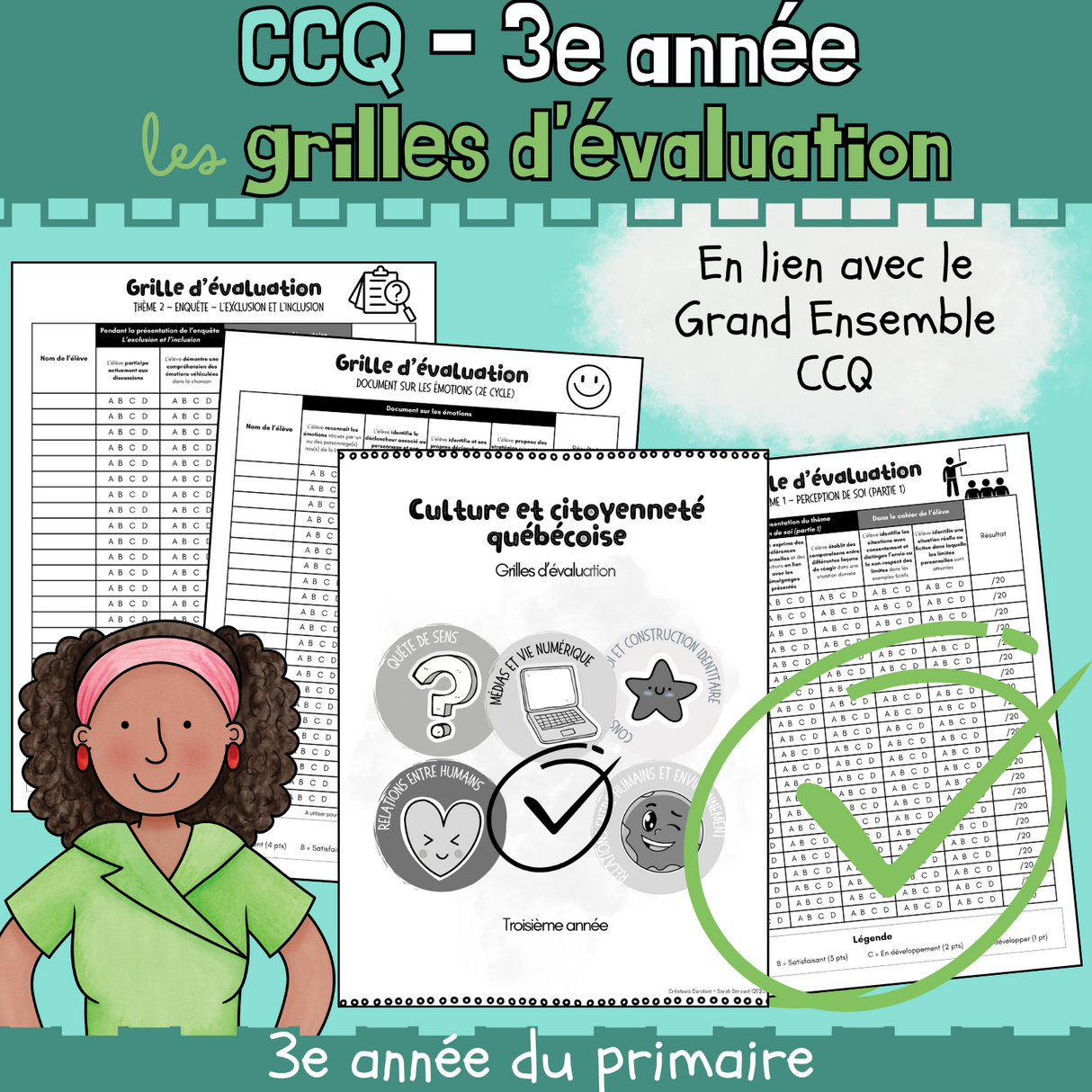CCQ - Grilles d'évaluation (3e)