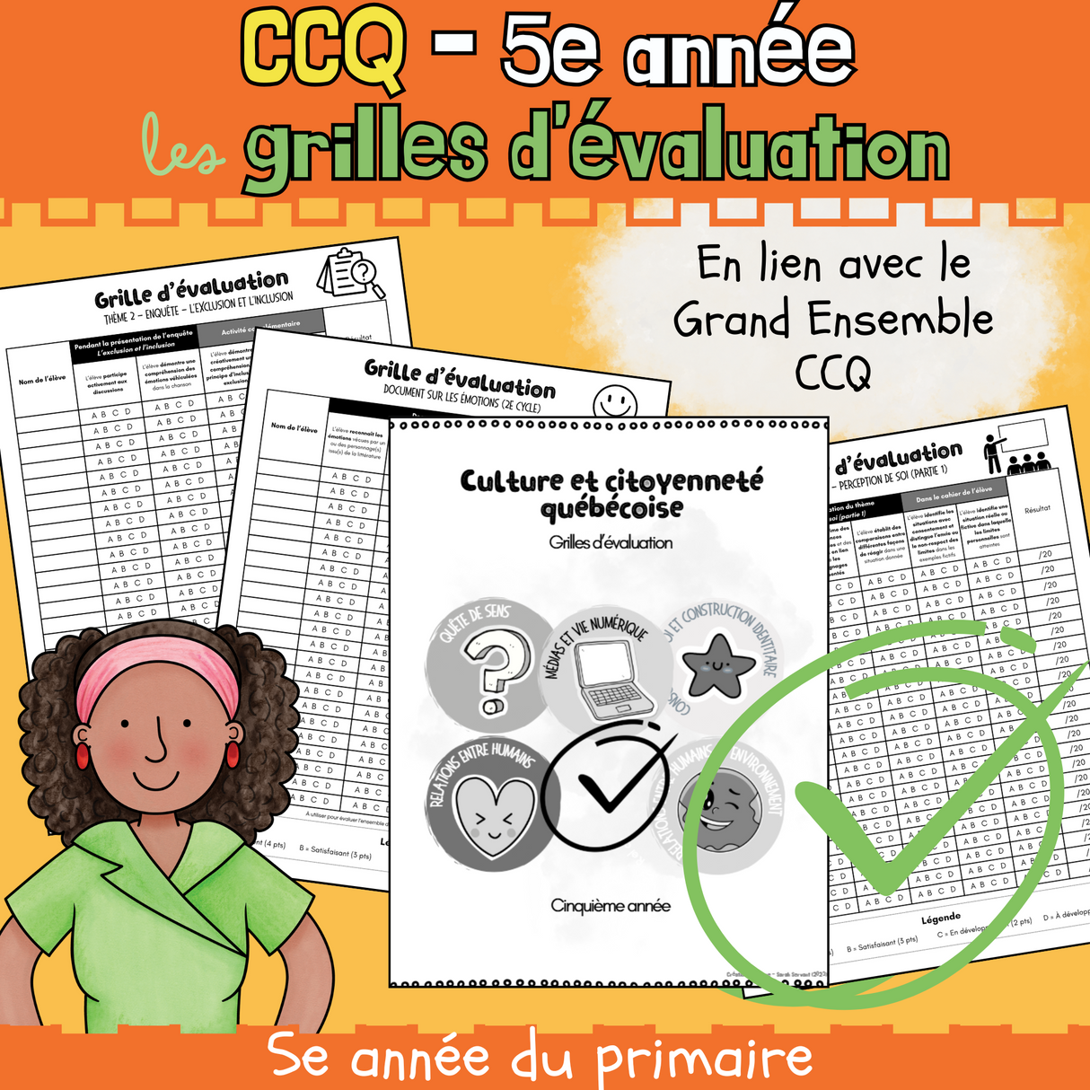 CCQ - Grilles d'évaluation (5e)