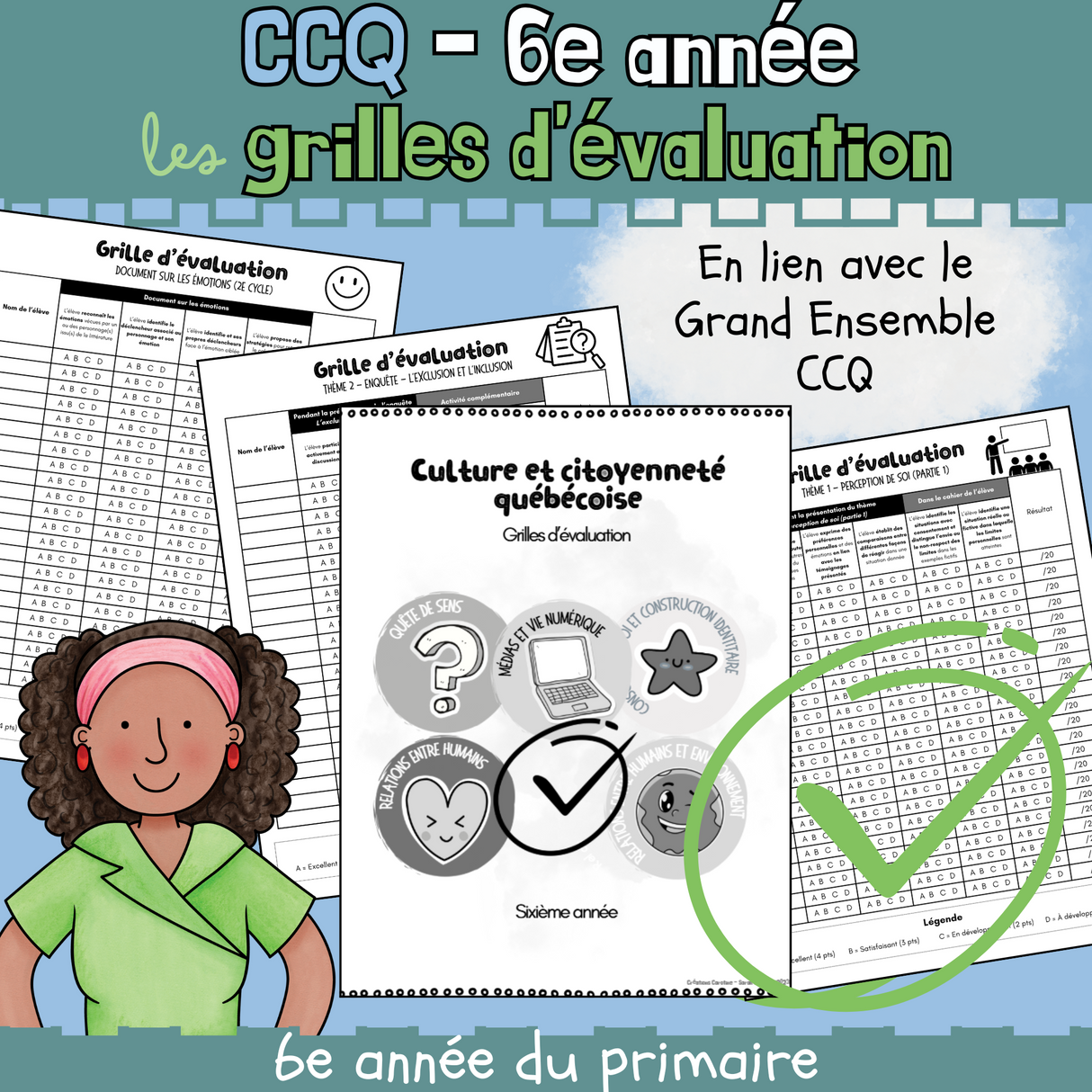 CCQ - Grilles d'évaluation (6e)
