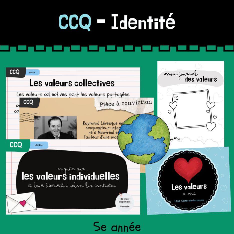 CCQ - Enquête - Les valeurs (5e)